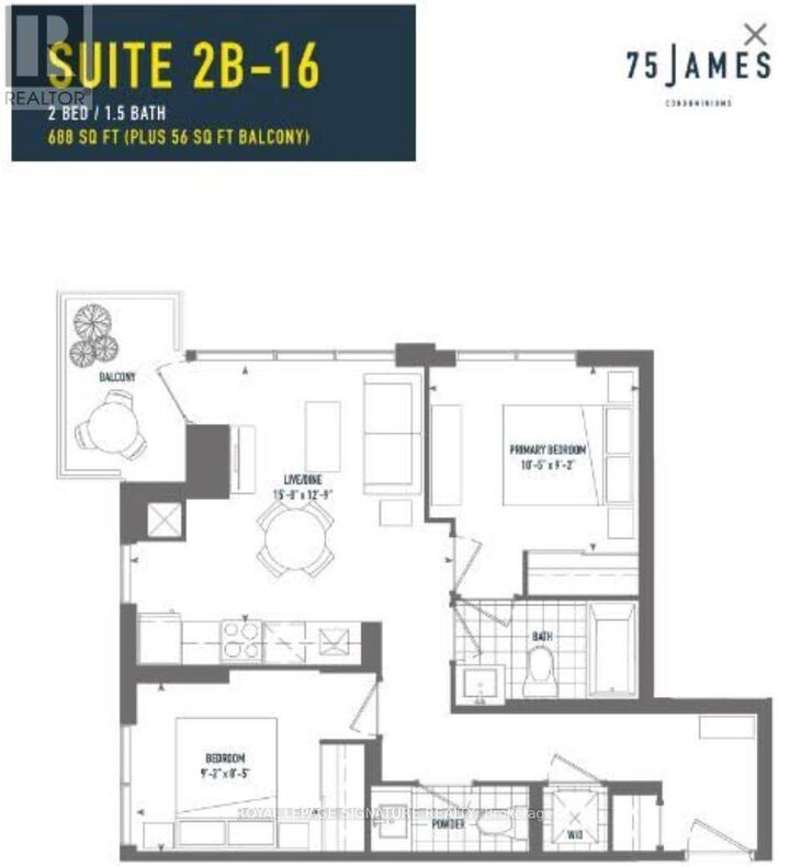 Property Photo: 75 James Street South 615 ON L8P 2Y9