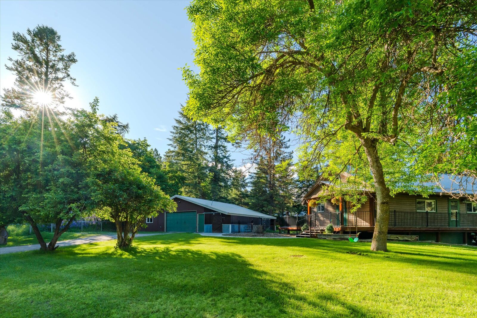 Property Photo: 5070 Whitefish Stage Road MT 59937