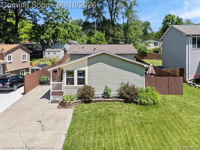 Property Photo: 3840 Cass Elizabeth Road MI 48328