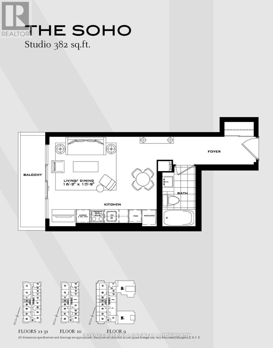 Property Photo: 955 Bay Street 3110 ON M5S 2A2