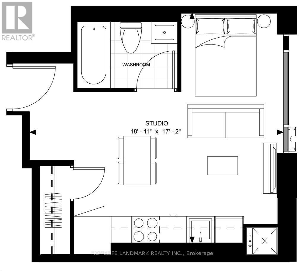 Property Photo: 8 Widmer Street 907 ON M5V 0W6