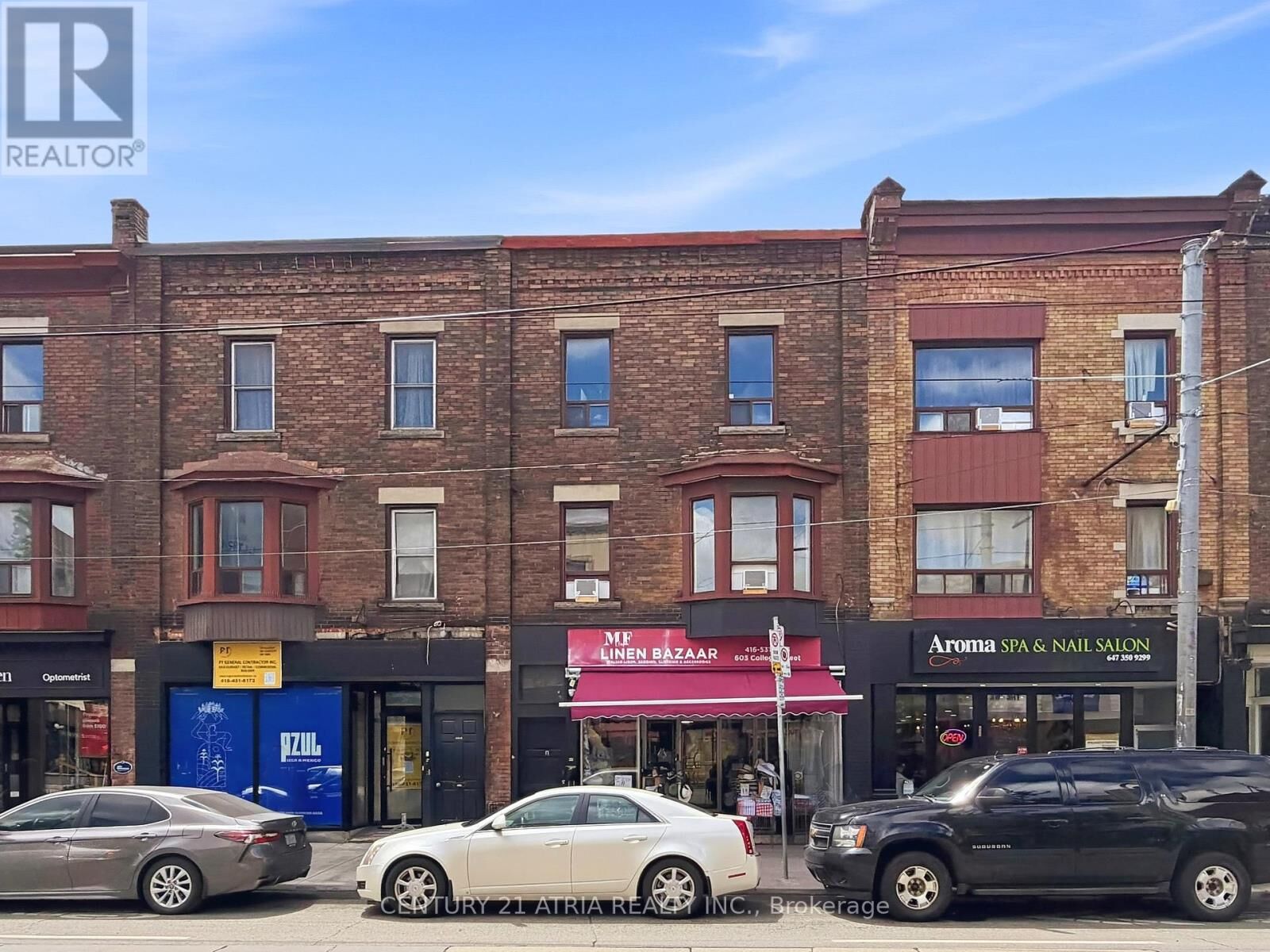 Property Photo: 603 College Street 2 ON M6G 1B5