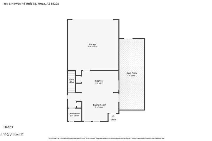 Property Photo:  451 S Hawes Road 18  AZ 85208 