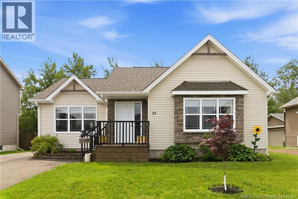 Property Photo:  59 Sebastien Street  NB E4P 0K7 