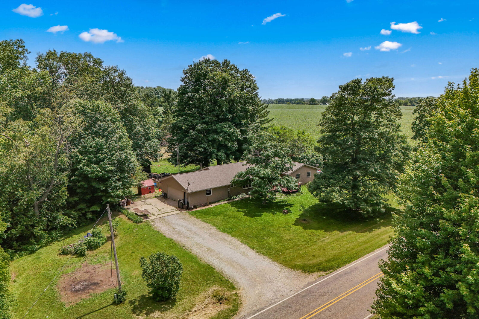 Property Photo:  7051 Long Lake Road  MI 49274 