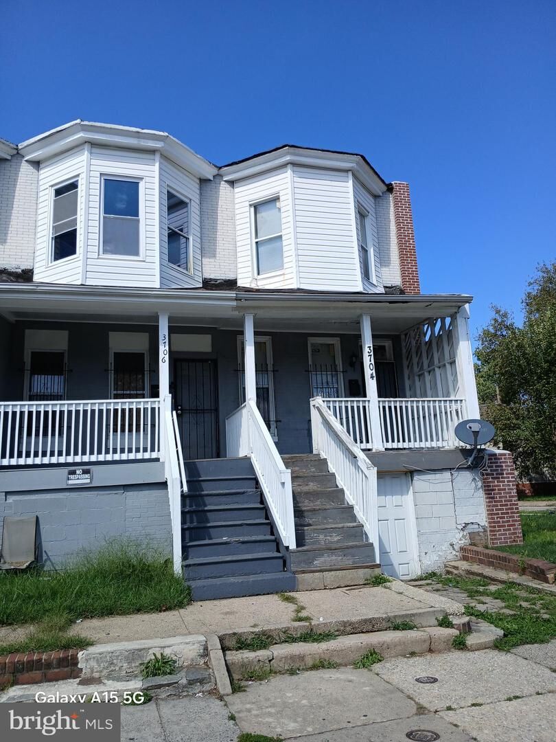 Property Photo: 3706 W Belvedere Avenue MD 21215