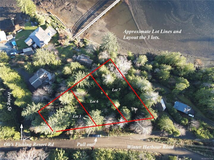 Property Photo:  324 Winter Harbour Rd Lot 6  BC V0N 3L0 