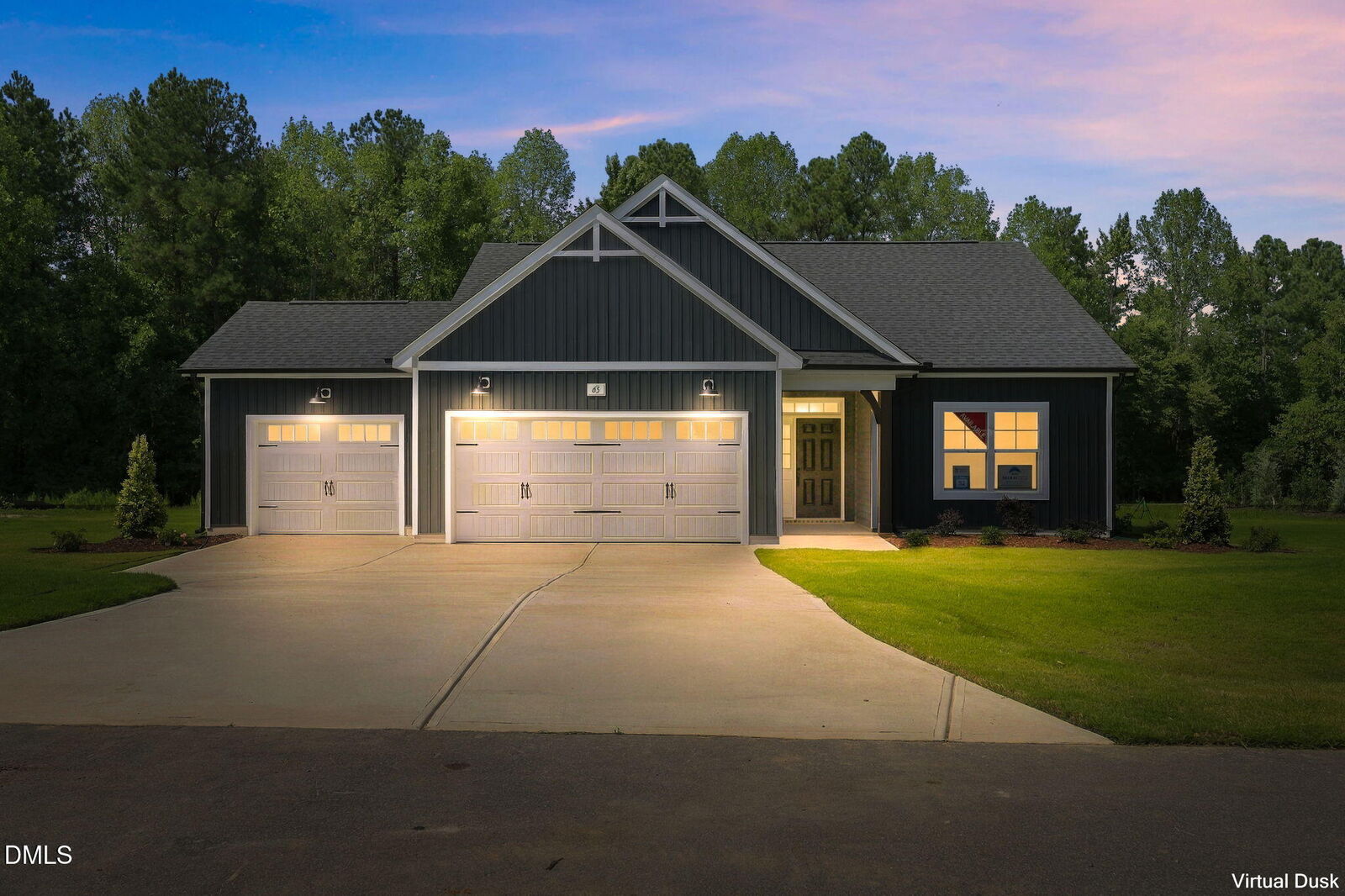 Property Photo: 65 Kettle Creek Drive NC 27597