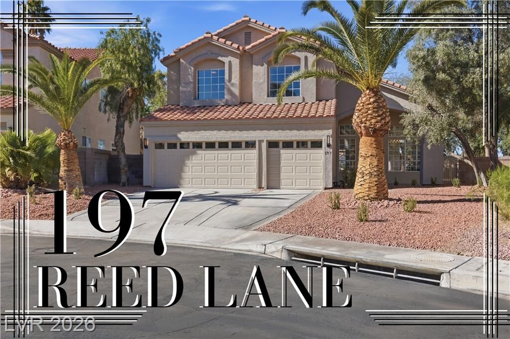 Property Photo:  197 Reed Lane  NV 89074 