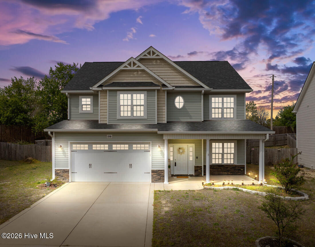Property Photo:  216 Weston Woods Street  NC 28376 