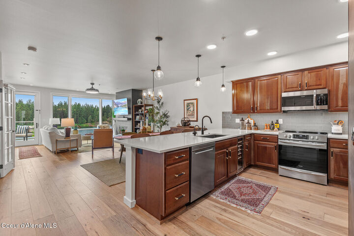 Property Photo:  355 W Waterside Dr #402  ID 83854 