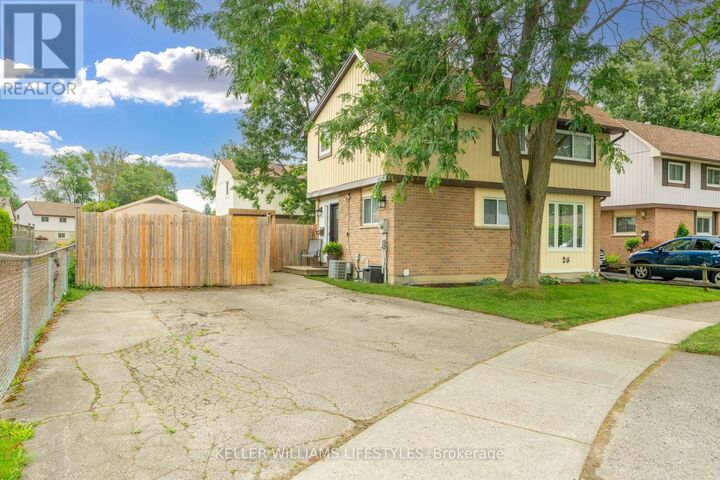 Property Photo: 26 Caprice Crescent ON N5V 3M2