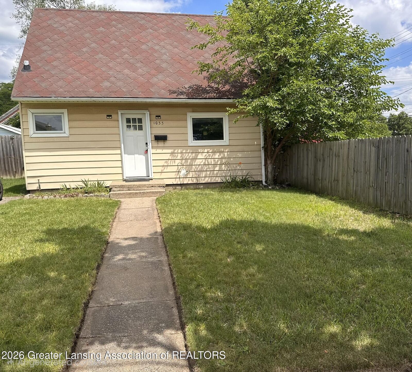 Property Photo: 1033 Raider Street MI 48912