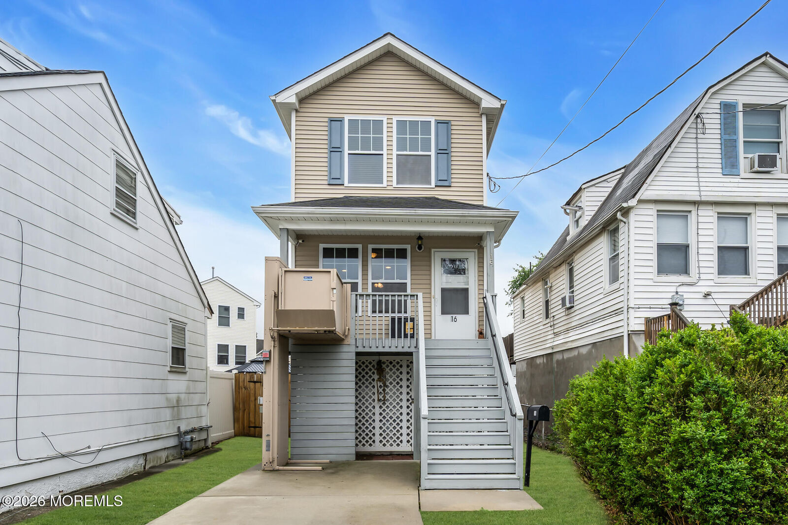 Property Photo: 16 E Shore Street NJ 07734