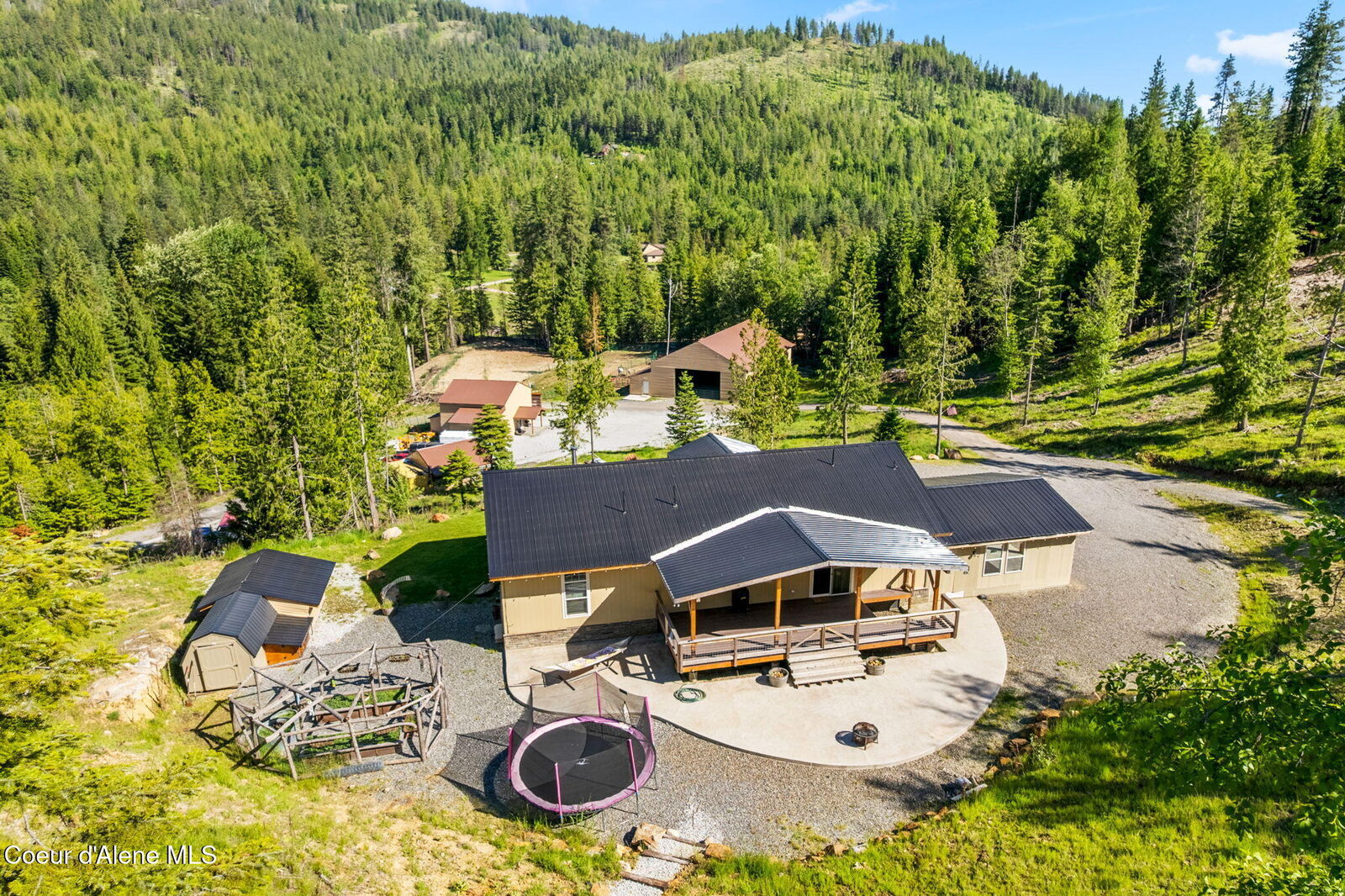 Property Photo:  1446 Sagle Creek Rd  ID 83860 