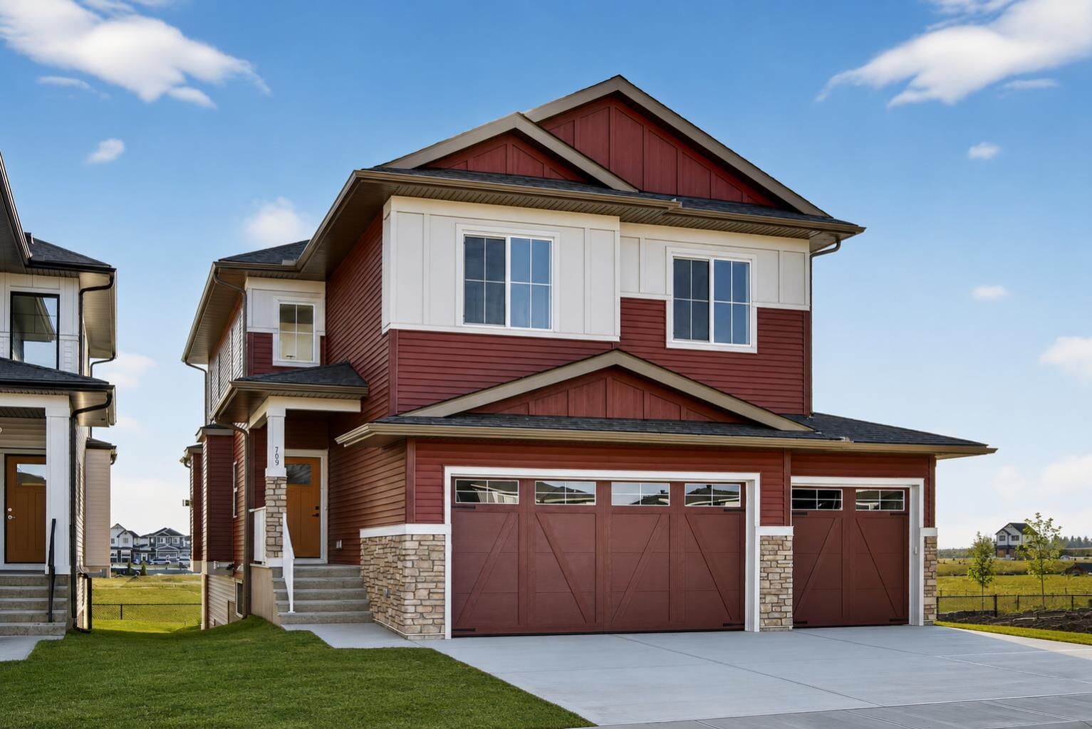 Property Photo: 709 Dawson Common AB T1X 1Z7