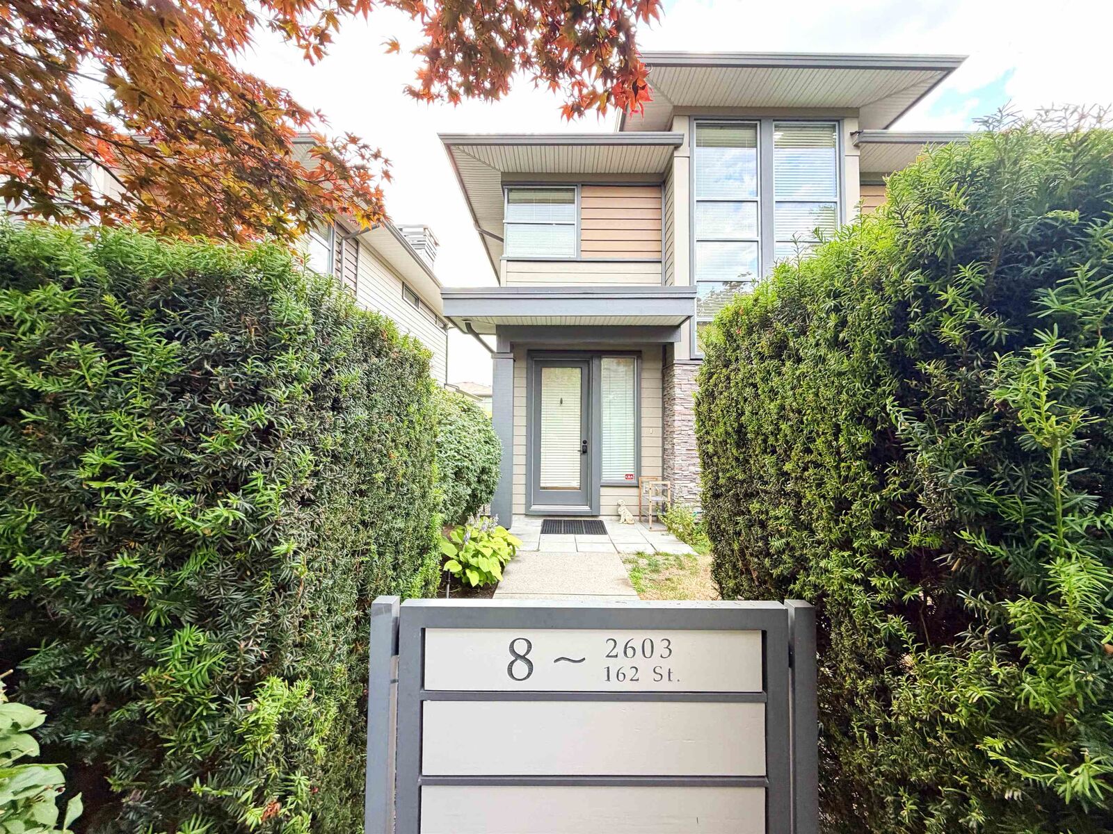 Property Photo: 2603 162 Street 8 BC V3Z 2L4