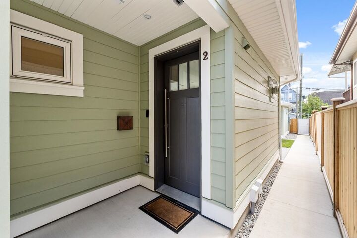 Property Photo: 2528 Turner Street 2 BC V5K 2E8