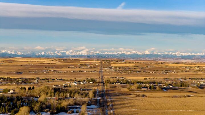 Property Photo: Lot 1, 386222 32 Street E AB T1S 6C3