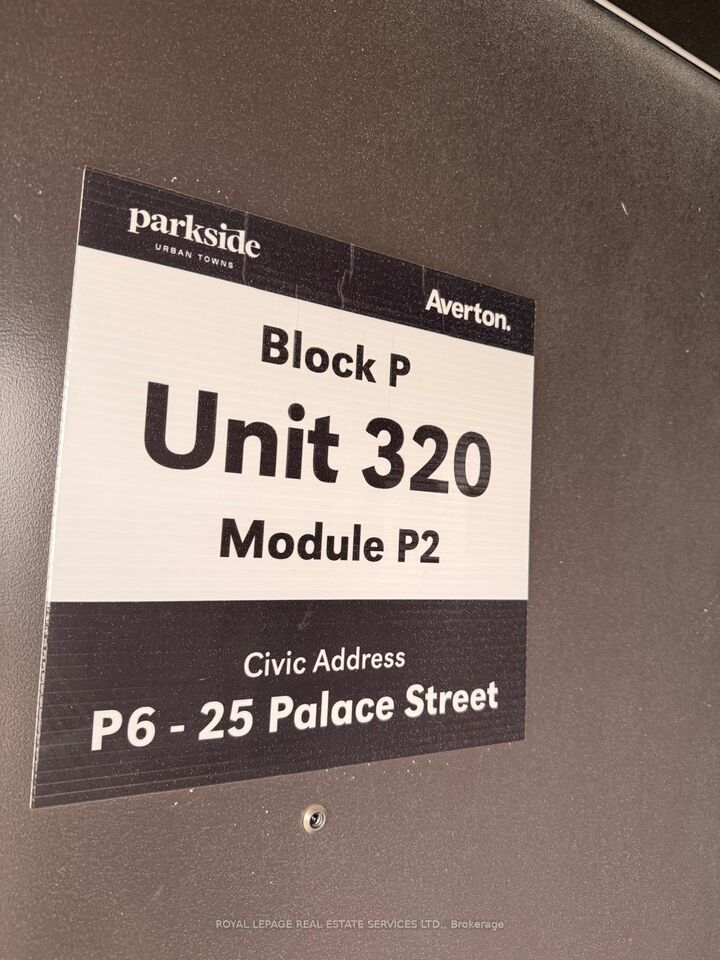 Property Photo: P6-25 Palace Street 320 ON N2E 0L3