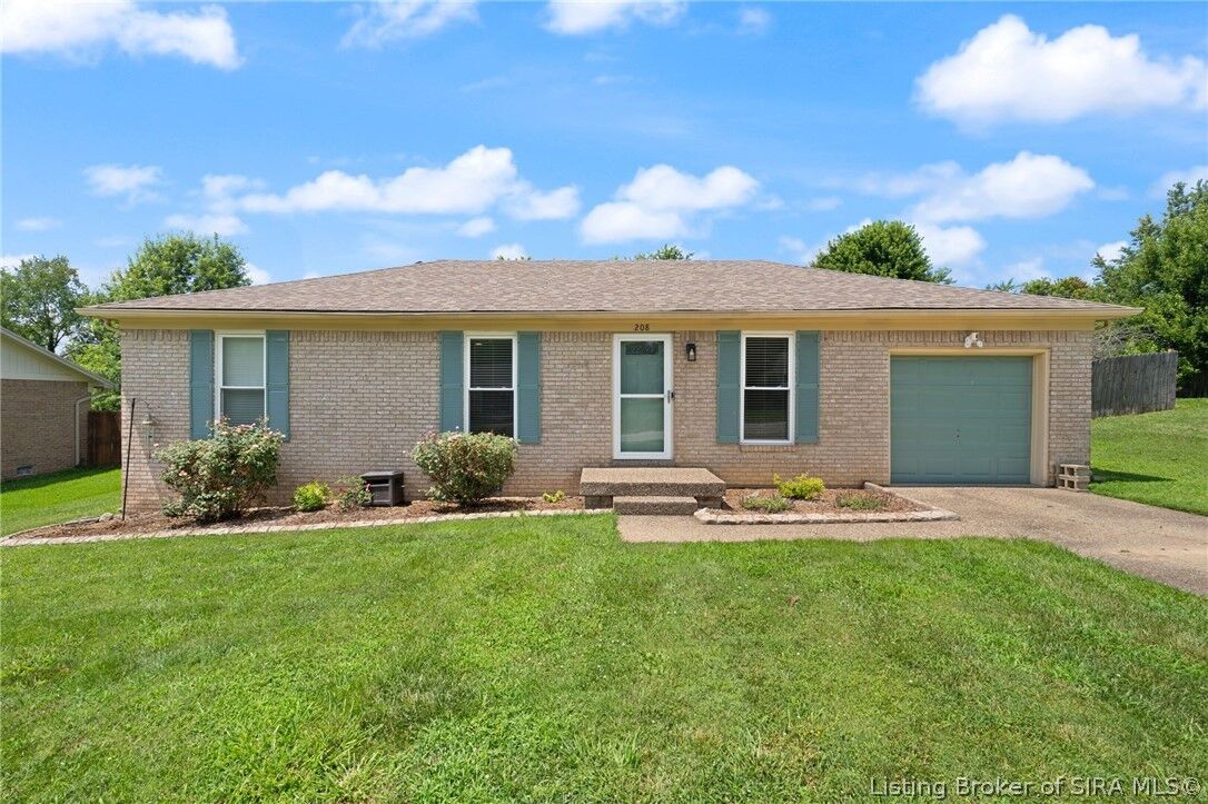 Property Photo:  208 Bates Drive  IN 47111 