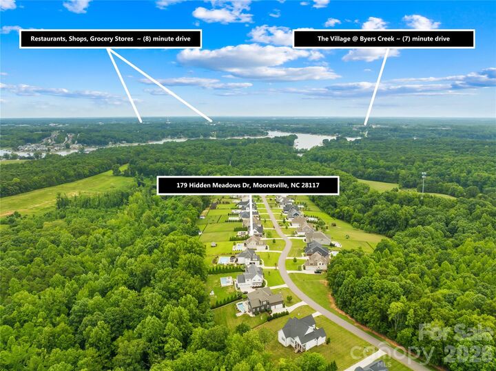 Property Photo: 179 Hidden Meadows Drive NC 28117
