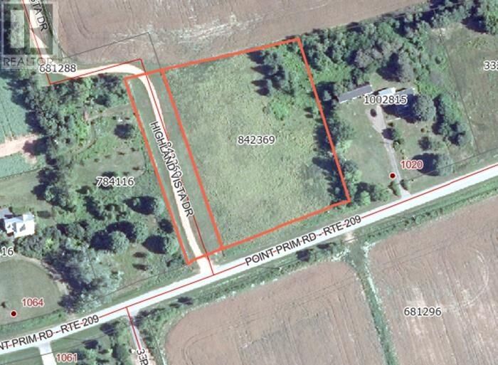 Property Photo: Lot Point Prim Road PE C0A 1A0
