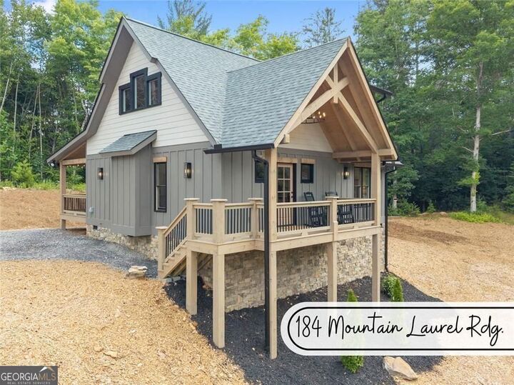 Property Photo:  184 Mountain Laurel Ridge  GA 30559 