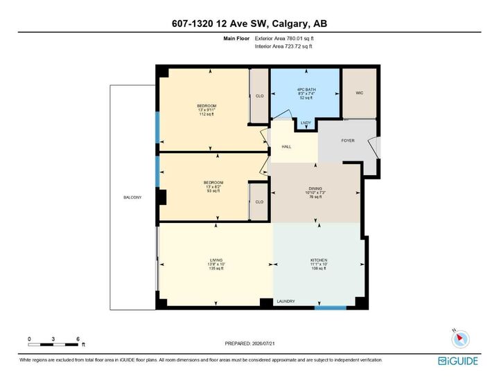 Property Photo:  1320 12 Avenue SW 607  AB T3C 3R6 