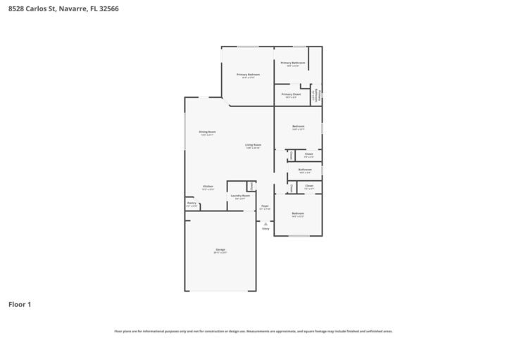 Property Photo:  8528 Carlos Street  FL 32566 
