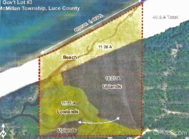 Property Photo: 47.50 Acres Tbd 412 Co Road MI 49868