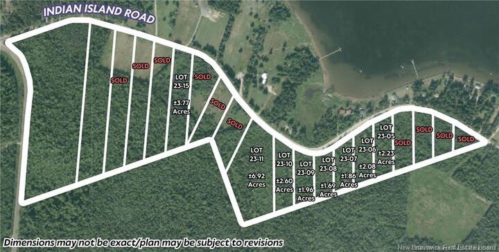 Property Photo:  23-11 Indian Island  NB E4W 1E2 