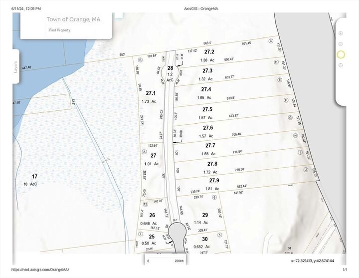 Property Photo:  0 Lake Ave To Lake Ave Ext.  MA 01364 