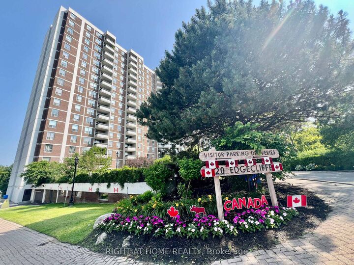 Property Photo: 20 Edgecliff Golfway 1008 ON M3C 3A4