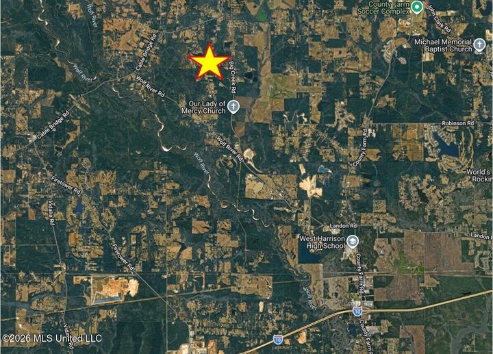 Property Photo:  5.98 Acres Alcede-Lizana Road  MS 39503 