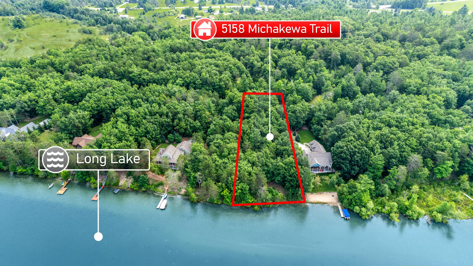 Property Photo: 5158 Michakewa Trail MI 49721