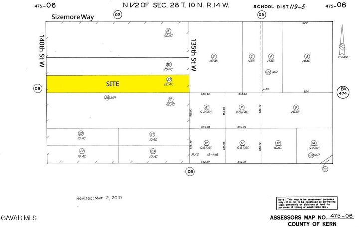 Property Photo:  W 140th Street  CA 93560 