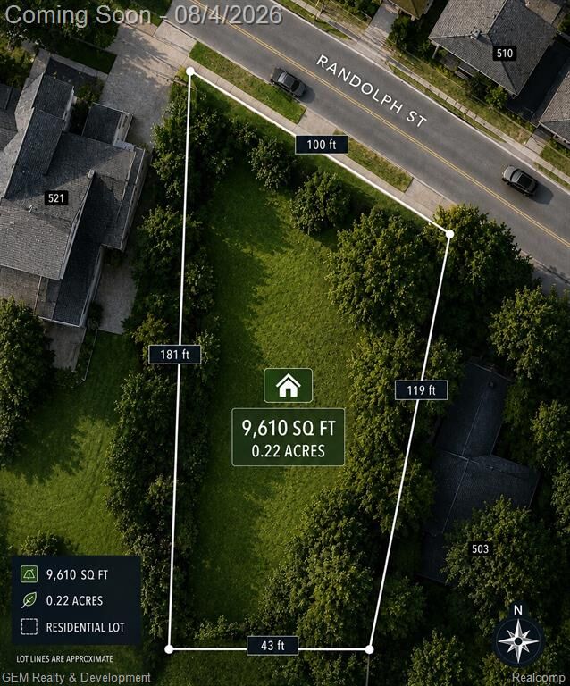 Property Photo:  507 Randolph St. Street  MI 48167 
