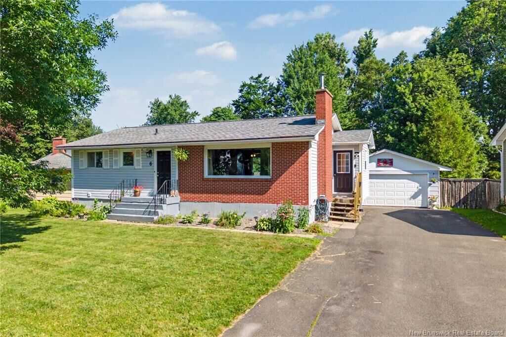Property Photo: 6 Robinson Drive NB E3A 1L8