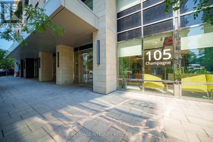 Property Photo: 105 Champagne Avenue South 2503 ON K1S 5E5
