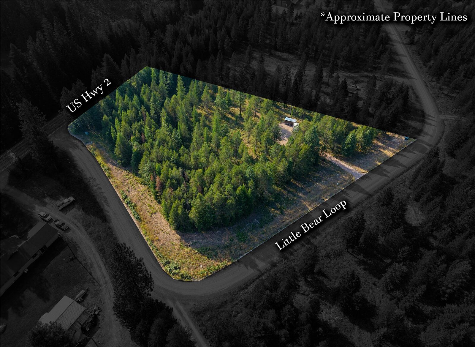 Property Photo: Lot 4 Little Bear Loop MT 59935