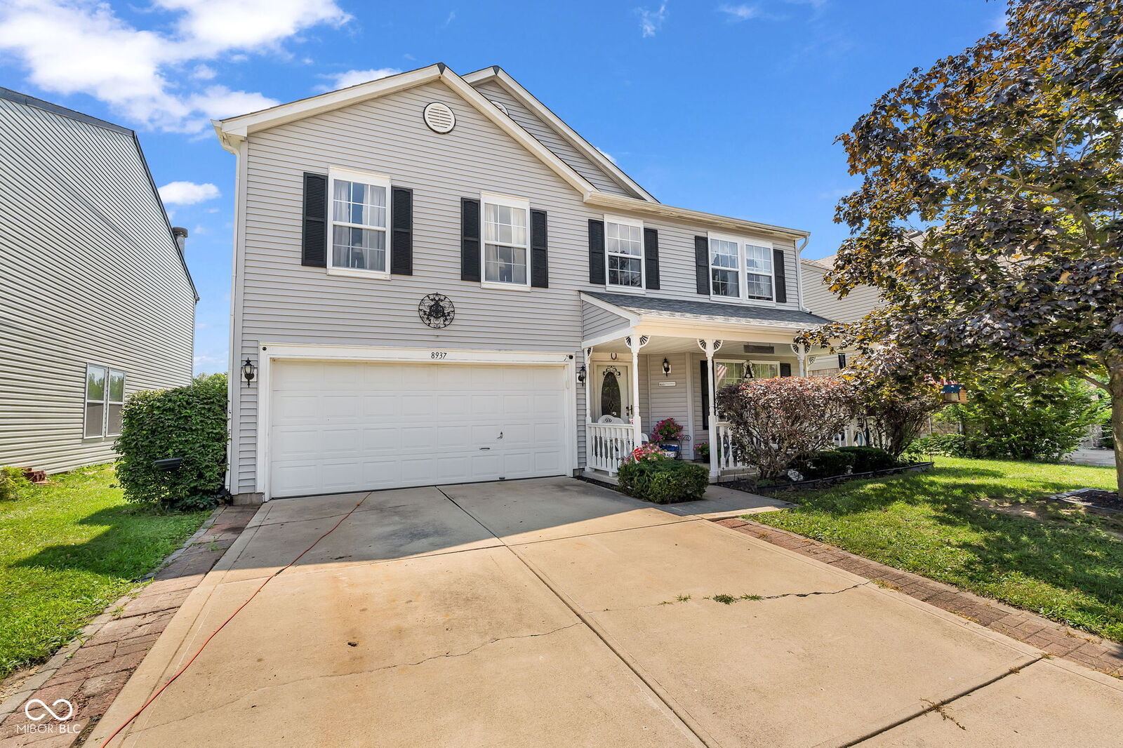 Property Photo:  8937 Browns Valley Lane  IN 46113 