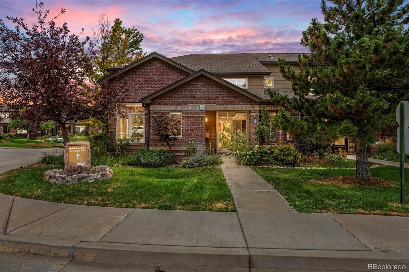 Property Photo:  6444 Silver Mesa Drive A  CO 80130 