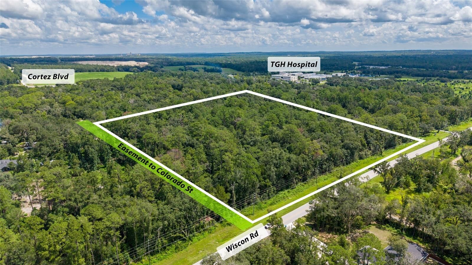 Property Photo:  10.30 Acres Wiscon Road  FL 34601 