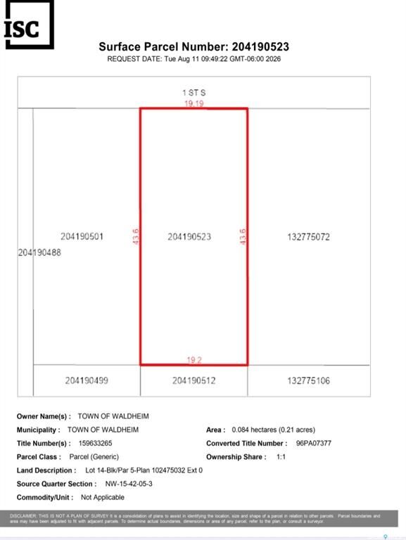 Property Photo:  106 1st Avenue  SK S0K 4R0 