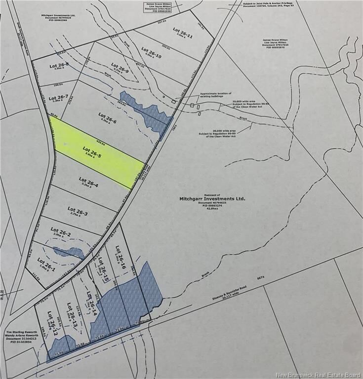 Property Photo:  Lot 26-5 Hillside  NB E4Z 2L3 