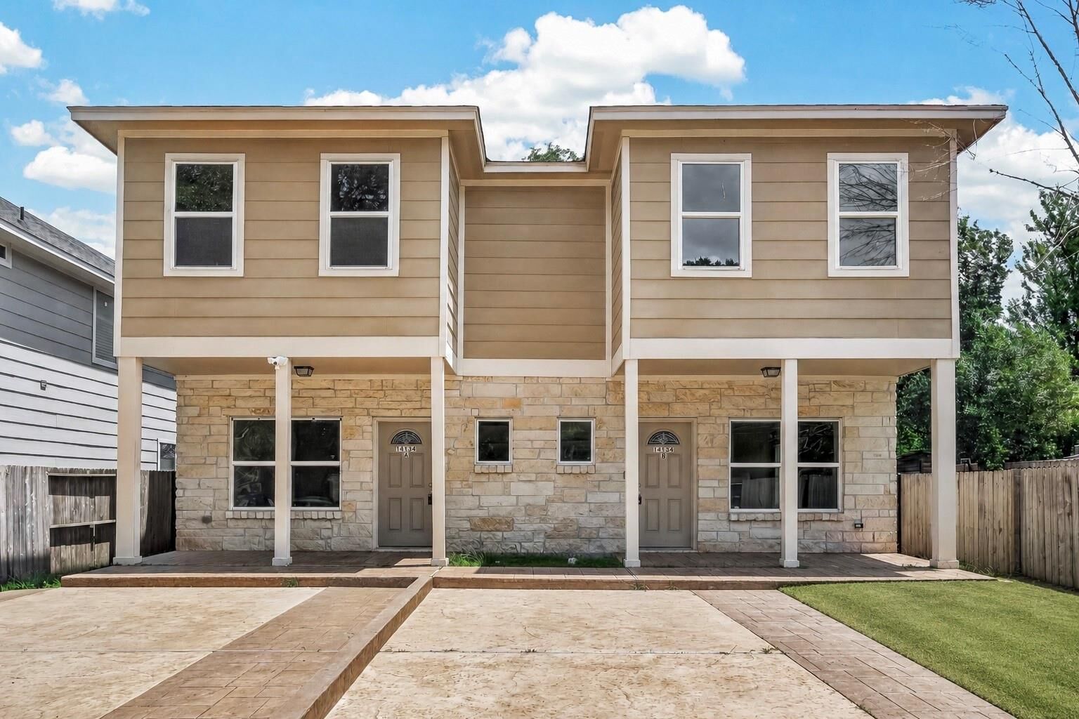Property Photo:  14134 Packard Street A And B  TX 77040 