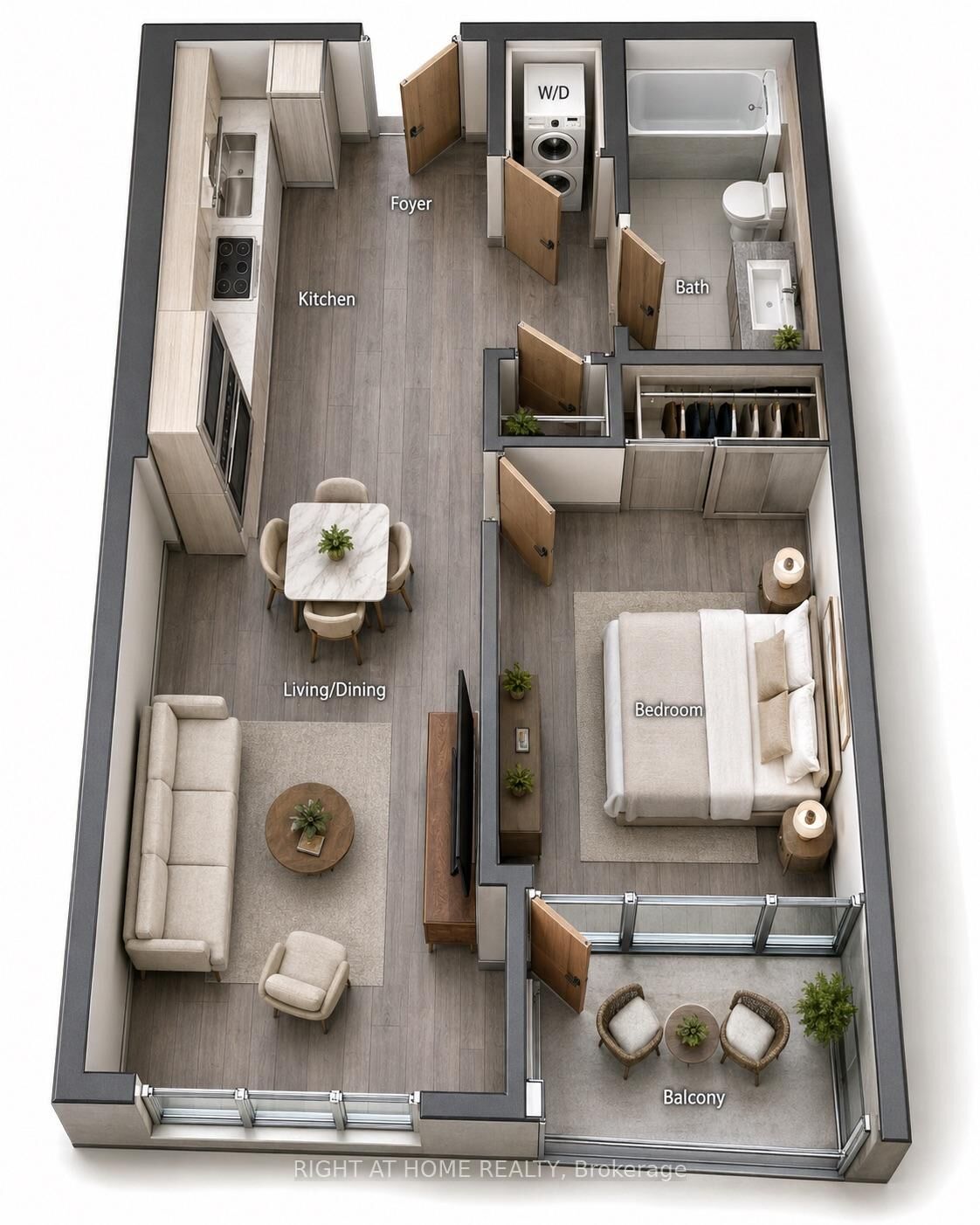 Property Photo: 115 Blue Jays Way 910 ON M5V 0N4