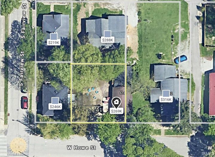 Property Photo:  618 W Howe Street  IN 47403-2231 