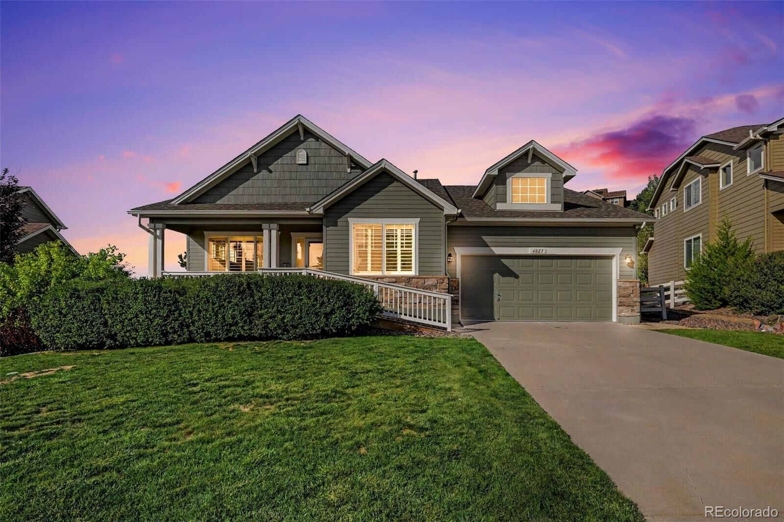 Property Photo: 4023 Deer Valley Drive CO 80104